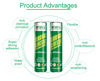 Green Health Nail Free Glue Liquid لاصق مجاني للأظافر 